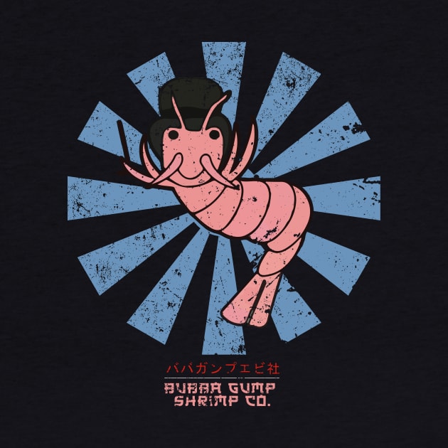 Bubba Gump Shrimp Co Retro Japanese by Nova5